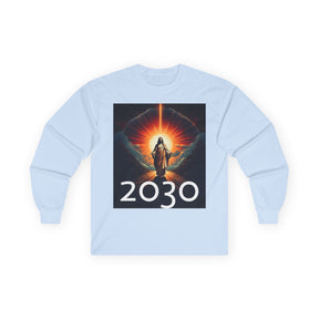 Messiah 2030 Long Sleeve Tee - Prophetic Messianic Timeline Shirt