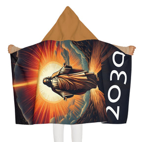 Youth Hooded Towel with Inspirational Design - Perfect for Beach, Pool, or Bath