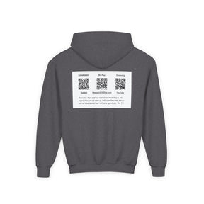 Youth Heavy Blend Hoodie with Inspirational Design - Perfect for Celebrations & Everyday Wear