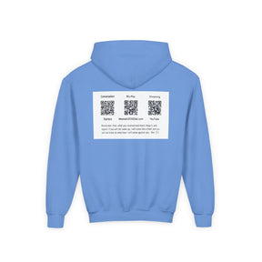 Youth Heavy Blend Hoodie with Inspirational Design - Perfect for Celebrations & Everyday Wear