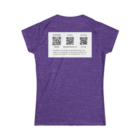 Messiah 2030 Women's Softstyle Tee - Prophetic Messianic Timeline Shirt