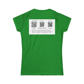 Messiah 2030 Women's Softstyle Tee - Prophetic Messianic Timeline Shirt