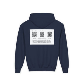 Youth Heavy Blend Hoodie with Inspirational Design - Perfect for Celebrations & Everyday Wear