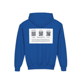 Youth Heavy Blend Hoodie with Inspirational Design - Perfect for Celebrations & Everyday Wear