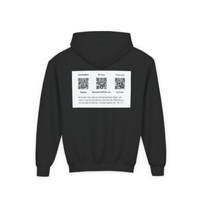 Youth Heavy Blend Hoodie with Inspirational Design - Perfect for Celebrations & Everyday Wear