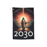 Inspirational Golf Towel - 2030 Design for Golf Enthusiasts