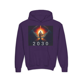 Youth Heavy Blend Hoodie with Inspirational Design - Perfect for Celebrations & Everyday Wear