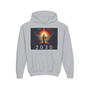 Youth Heavy Blend Hoodie with Inspirational Design - Perfect for Celebrations & Everyday Wear