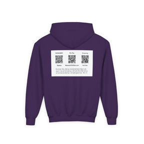 Youth Heavy Blend Hoodie with Inspirational Design - Perfect for Celebrations & Everyday Wear