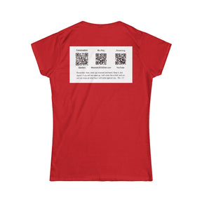 Messiah 2030 Women's Softstyle Tee - Prophetic Messianic Timeline Shirt
