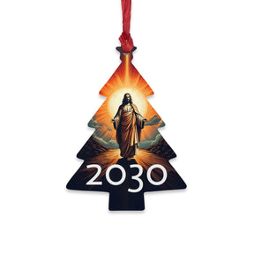 Religious Bell Wooden Ornament - Inspirational Decor for Holidays