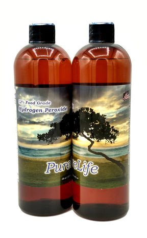 PureLife™ 12% Hydrogen Peroxide, Food Grade - 32 oz